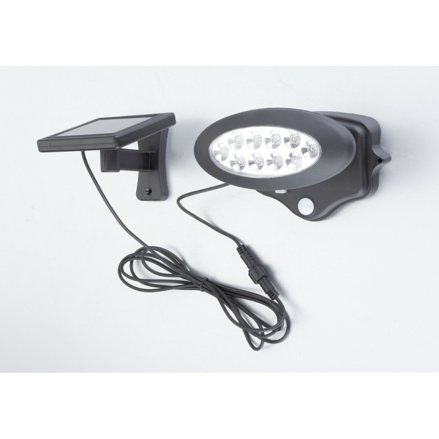 Globo 3722S - Applique a LED solare con sensore LED/0,6W/Ni-Mh 1,2V