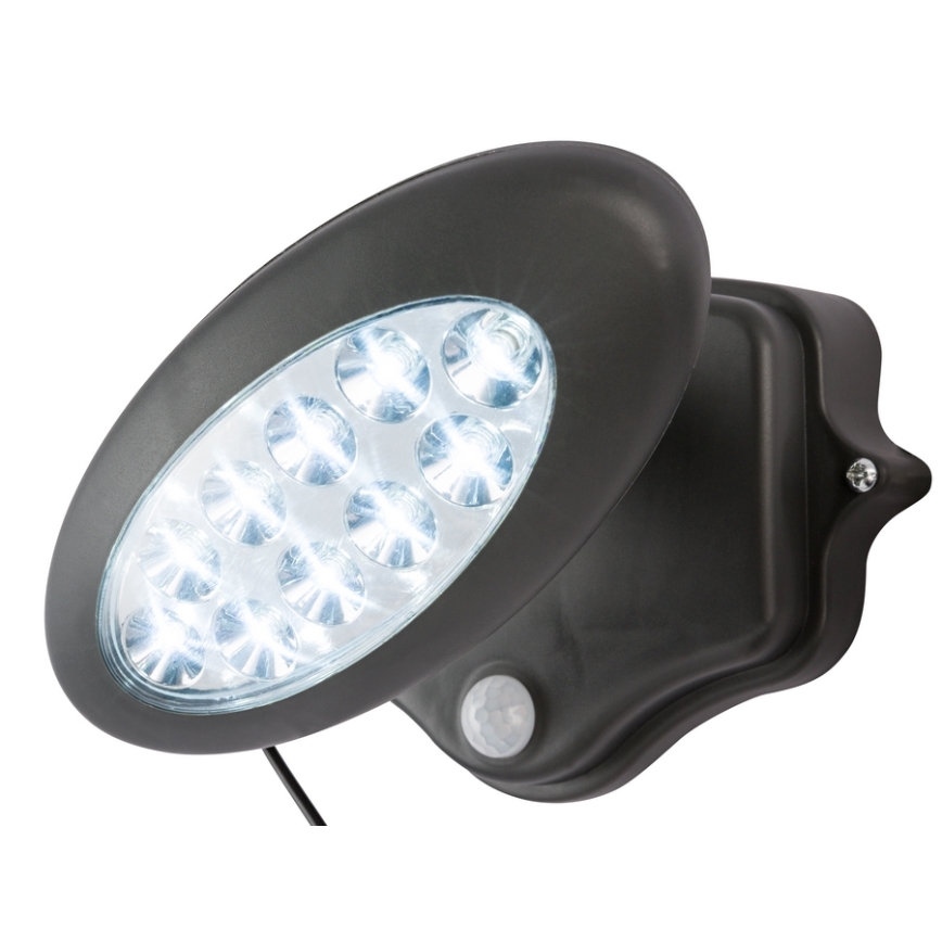 Globo 3722S - Applique a LED solare con sensore LED/0,6W/Ni-Mh 1,2V