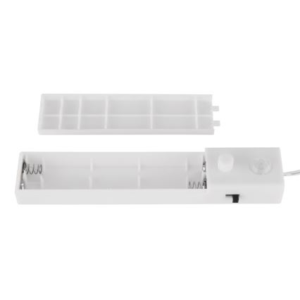 Globo - Striscia LED con sensore LED/1,5W/6V 4xAAA 3000K