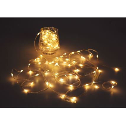 Globo - Striscia LED 50xLED/0,06W/5V 5 m 8 funzioni
