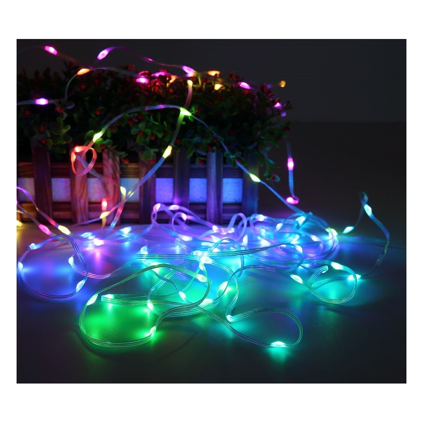 Globo - Striscia LED RGB 100xLED/0,06W/5V 10 m 27 funzioni