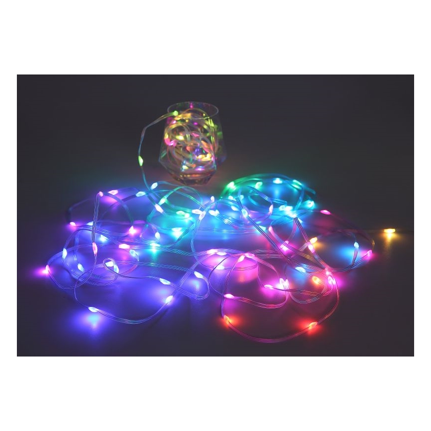 Globo - Striscia LED RGB 100xLED/0,06W/5V 10 m 27 funzioni