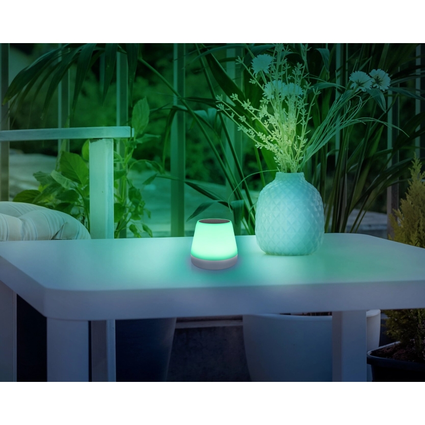 Globo - Lampada solare LED RGB LED/0,2W/3,7V IP44 1200 mAh