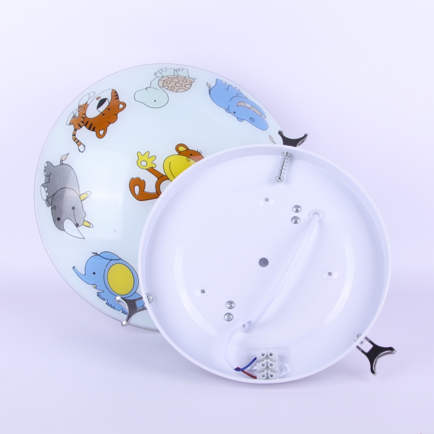 Globo - Plafoniera per bambini 2xE27/60W/230V