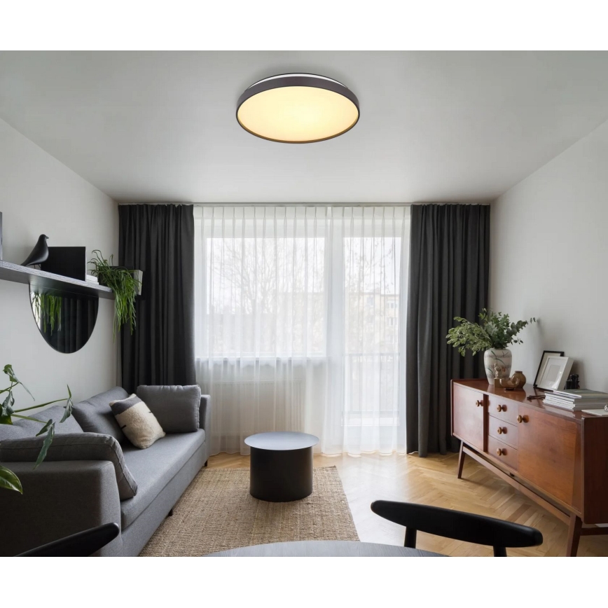 Globo - Plafoniera LED LED/24W/230V diametro 48 cm antracite