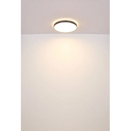 Globo - Plafoniera LED LED/24W/230V diametro 48 cm antracite