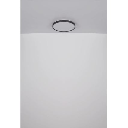 Globo - Plafoniera LED LED/24W/230V diametro 48 cm antracite