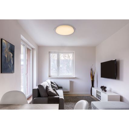 Globo - Plafoniera LED dimmerabile LED/30W/230V 3000-6500K + telecomando