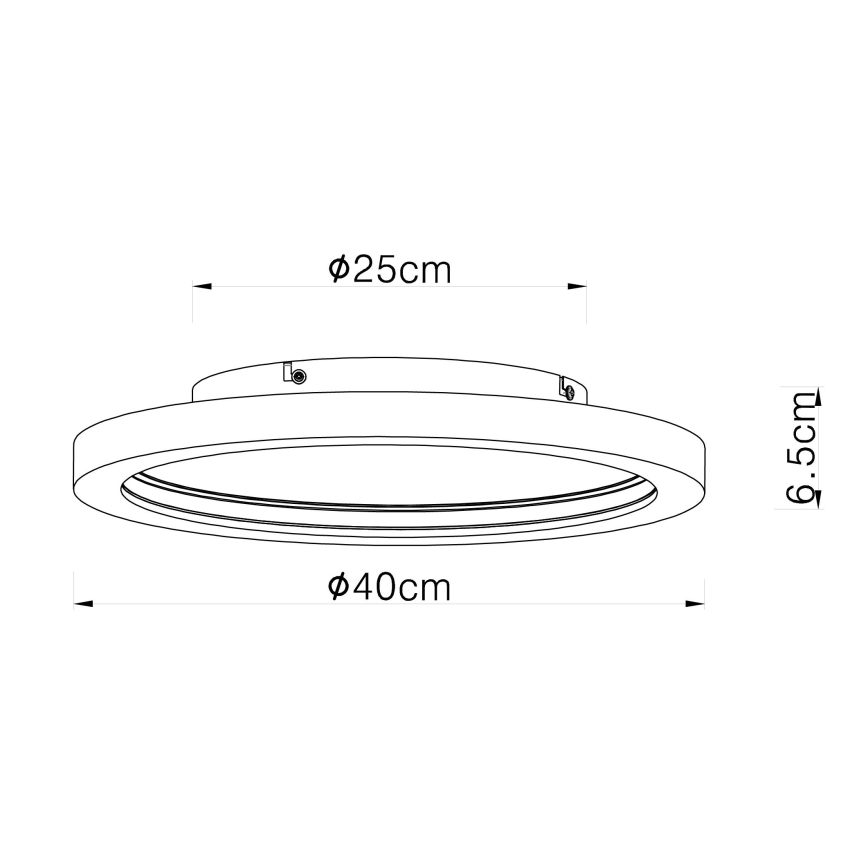 Globo - Plafoniera LED RGBW dimmerabile LED/24W/230V 2700-6000K + telecomando