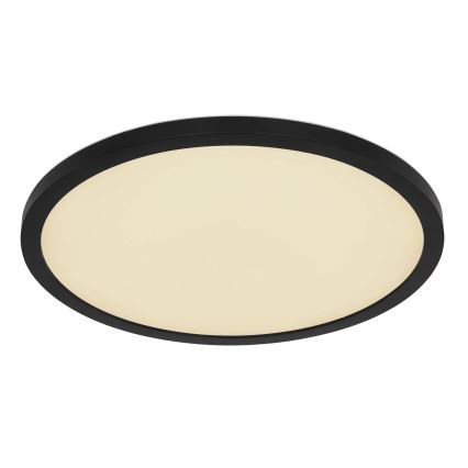 Globo - LED RGB Plafoniera dimmerabile da bagno LED/18W/230V 3000-6000K + telecomando IP44 nero