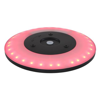 Globo - LED RGB Plafoniera dimmerabile da bagno LED/18W/230V 3000-6000K + telecomando IP44 nero