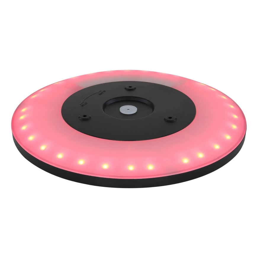 Globo - LED RGB Plafoniera dimmerabile da bagno LED/18W/230V 3000-6000K + telecomando IP44 nero