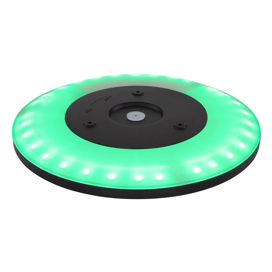 Globo - LED RGB Plafoniera dimmerabile da bagno LED/18W/230V 3000-6000K + telecomando IP44 nero