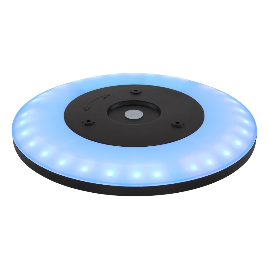 Globo - LED RGB Plafoniera dimmerabile da bagno LED/18W/230V 3000-6000K + telecomando IP44 nero