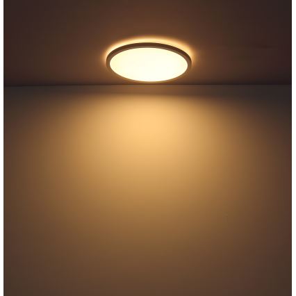 Globo - Plafoniera LED dimmerabile da bagno LED/18W/230V diametro 29,4 cm IP44 bianco