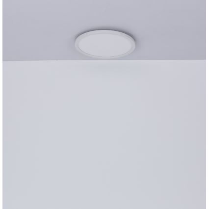 Globo - Plafoniera LED dimmerabile da bagno LED/18W/230V diametro 29,4 cm IP44 bianco