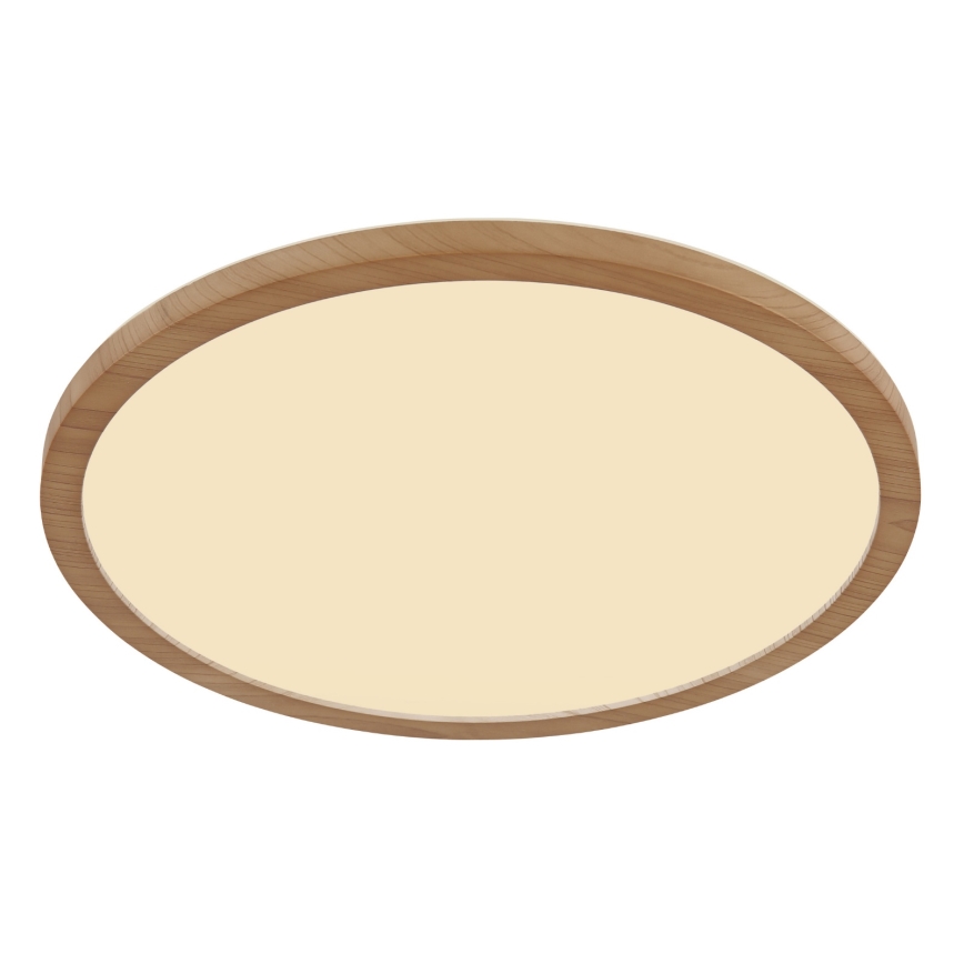 Globo - Plafoniera LED dimmerabile da bagno LED/18W/230V diametro 29,4 cm IP44 marrone