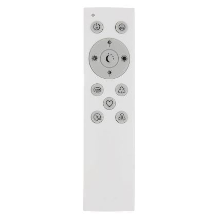 Globo - LED RGB Plafoniera dimmerabile da bagno LED/21W/230V 3000-6000K + telecomando IP44 nero