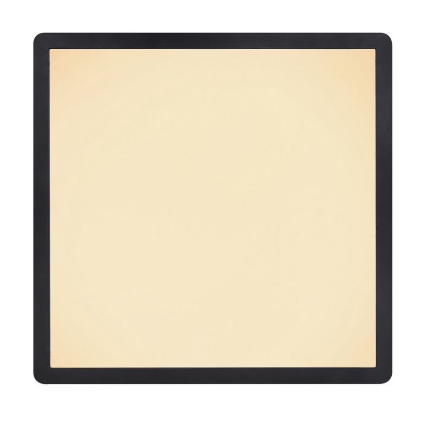 Globo - Plafoniera LED dimmerabile da bagno LED/18W/230V 29,4x29,4 cm IP44 nero