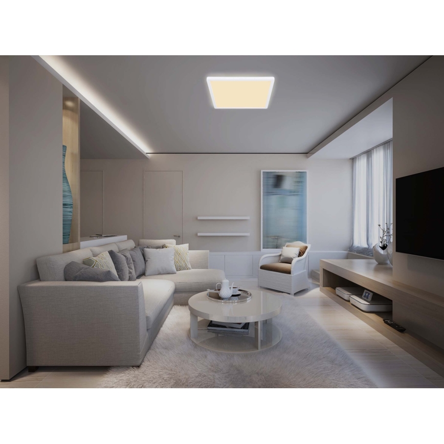 Globo - Plafoniera LED dimmerabile da bagno LED/24W/230V 42x42 cm IP44 bianco