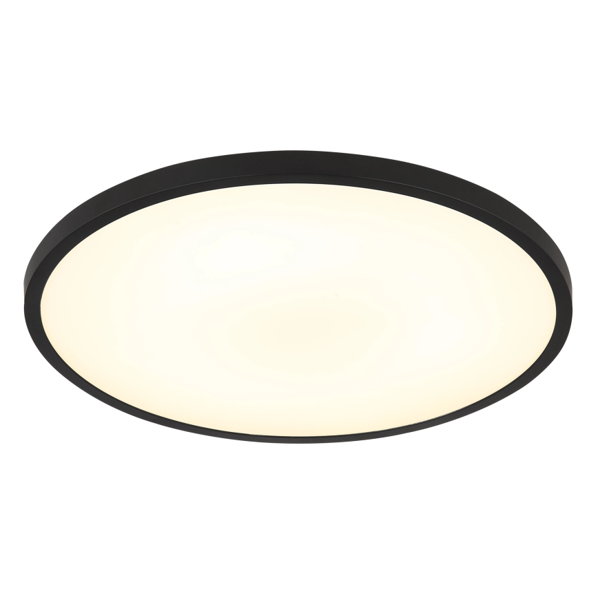 Globo - Plafoniera LED/20W/230V 4000K Ø 30 cm nera