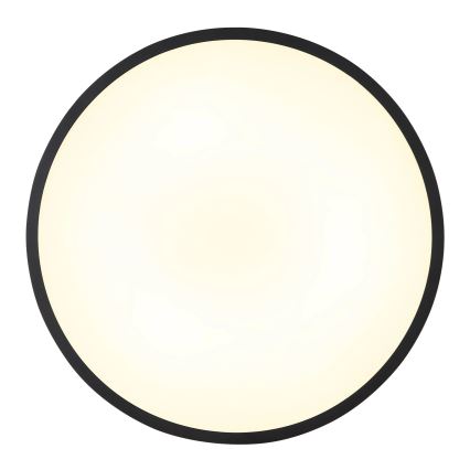 Globo - Plafoniera LED/20W/230V 4000K Ø 30 cm nera
