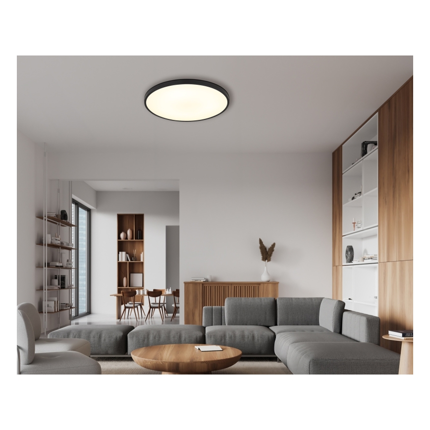 Globo - Plafoniera LED LED/32W/230V 4000K diametro 40 cm nero