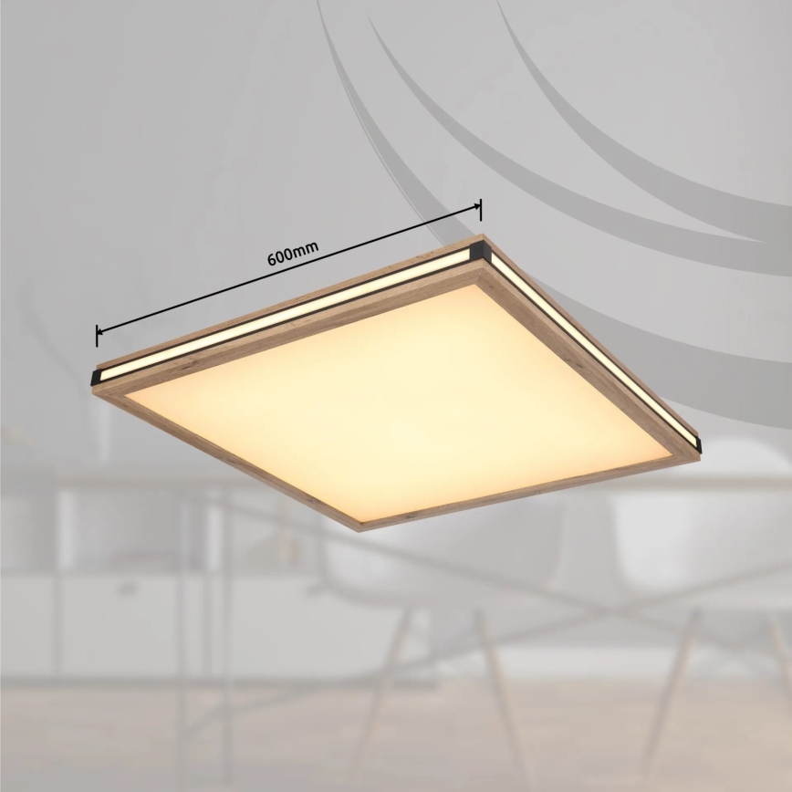 Globo - Plafoniera LED dimmerabile LED/36W/230V 3000K 60x60 cm