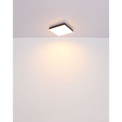 Globo - Plafoniera LED LED/18W/230V 30x30 cm nero