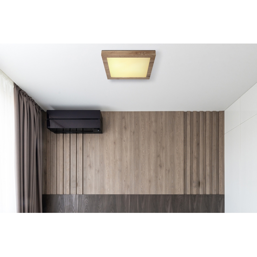 Globo - Plafoniera LED LED/16W/230V marrone
