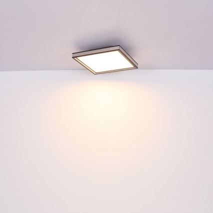 Globo - Plafoniera LED LED/12W/230V 30x30 cm nero/bianco