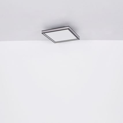Globo - Plafoniera LED LED/12W/230V 30x30 cm nero/bianco