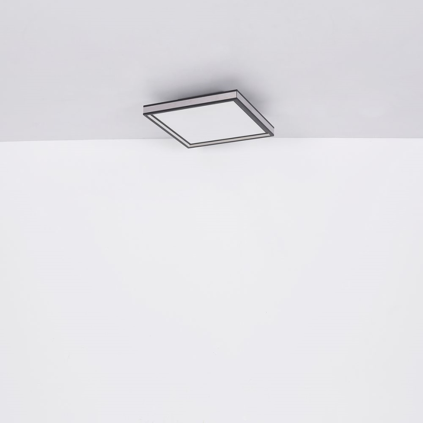 Globo - Plafoniera LED LED/12W/230V 30x30 cm nero/bianco