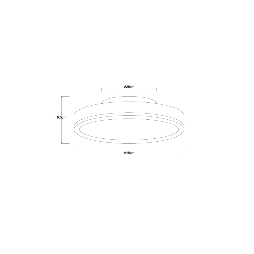 Globo - Plafoniera LED LED/24W/230V 3000K diametro 45 cm