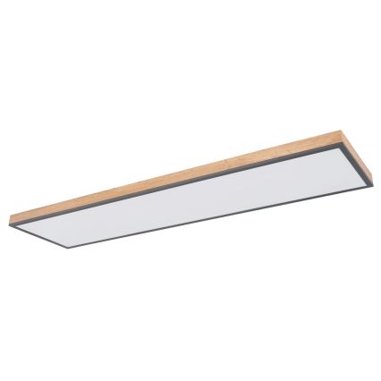 Globo - Plafoniera dimmerabile a LED/36W/230V 2700-6500K marrone/grigio + telecomando