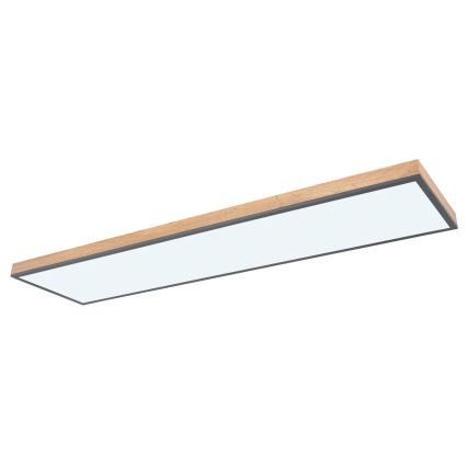 Globo - Plafoniera dimmerabile a LED/36W/230V 2700-6500K marrone/grigio + telecomando