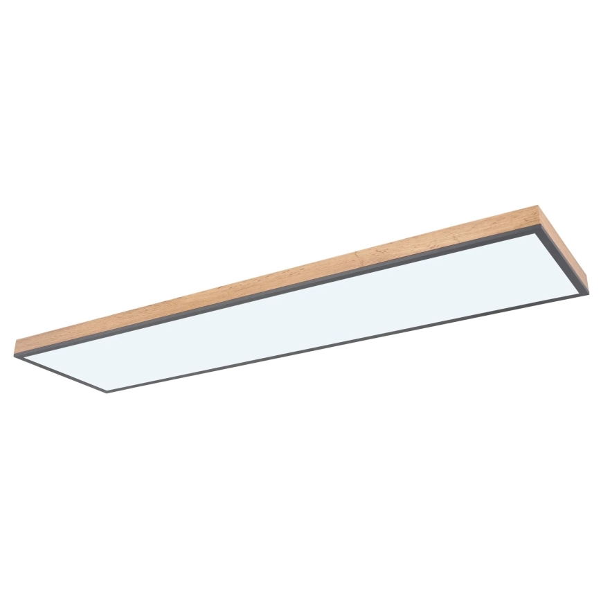 Globo - Plafoniera dimmerabile a LED/36W/230V 2700-6500K marrone/grigio + telecomando