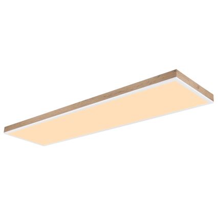 Globo - Plafoniera LED dimmerabile LED/36W/230V 2700-6500K marrone/bianco + telecomando