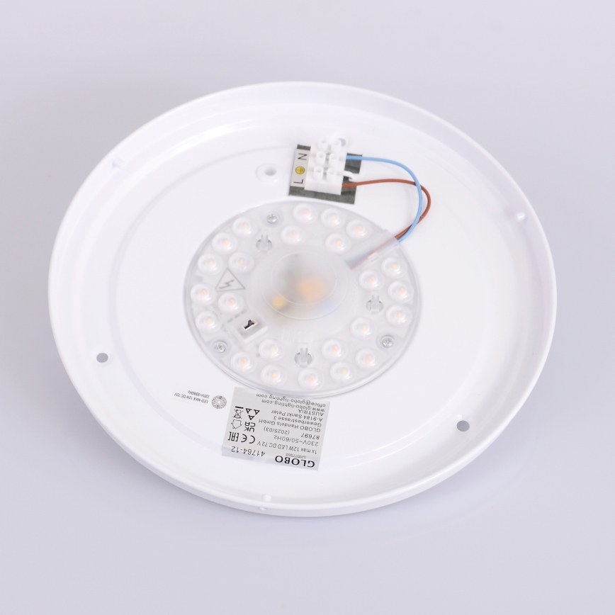 Globo - Plafoniera LED LED/12W/230V 307 mm 3000/4500/6000K