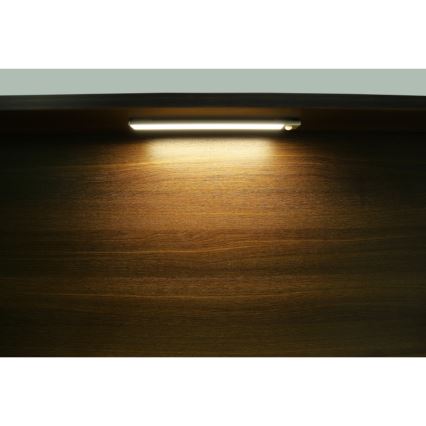 Globo 42409 - Luce LED dimmerabile ricaricabile sotto il mobile della cucina TRISTAN 2,5W/5V 1100mAh 40 cm