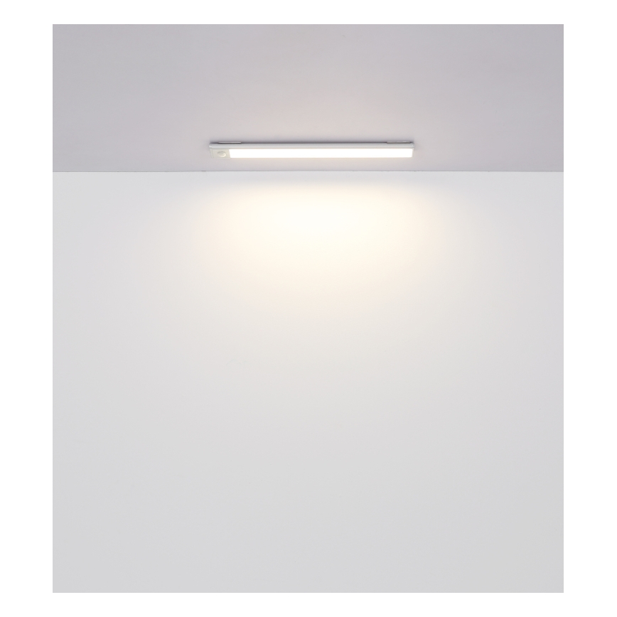 Globo 42409 - Luce LED dimmerabile ricaricabile sotto il mobile della cucina TRISTAN 2,5W/5V 1100mAh 40 cm