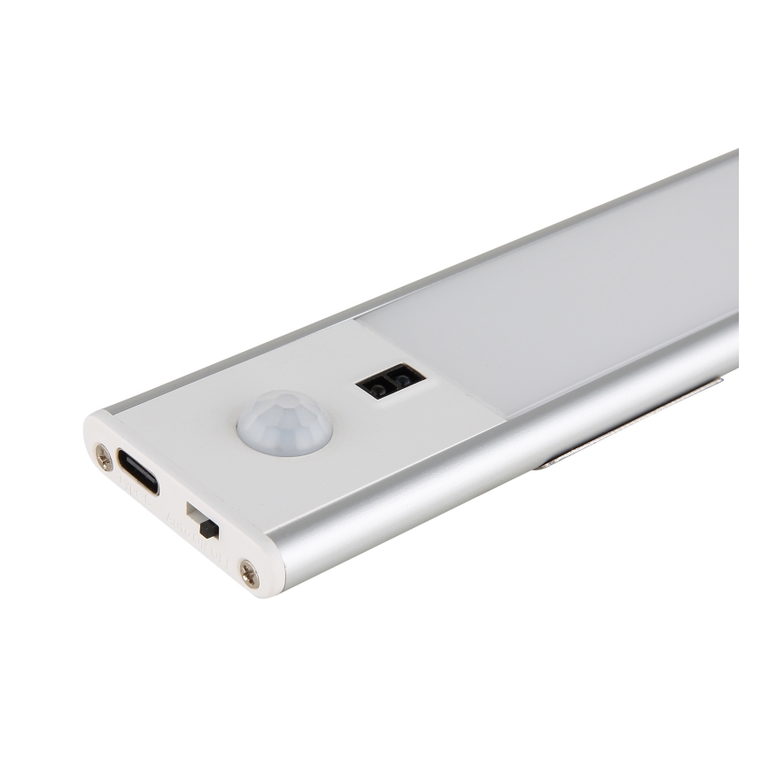 Globo 42409 - Luce LED dimmerabile ricaricabile sotto il mobile della cucina TRISTAN 2,5W/5V 1100mAh 40 cm