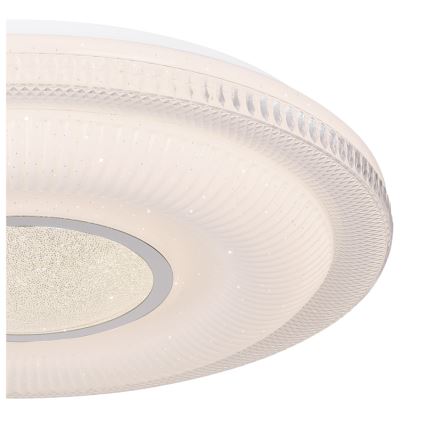 Globo - Plafoniera LED dimmerabile LED/30W/230V 3000-6500K diametro 50 cm bianco Wi-Fi Tuya + telecomando