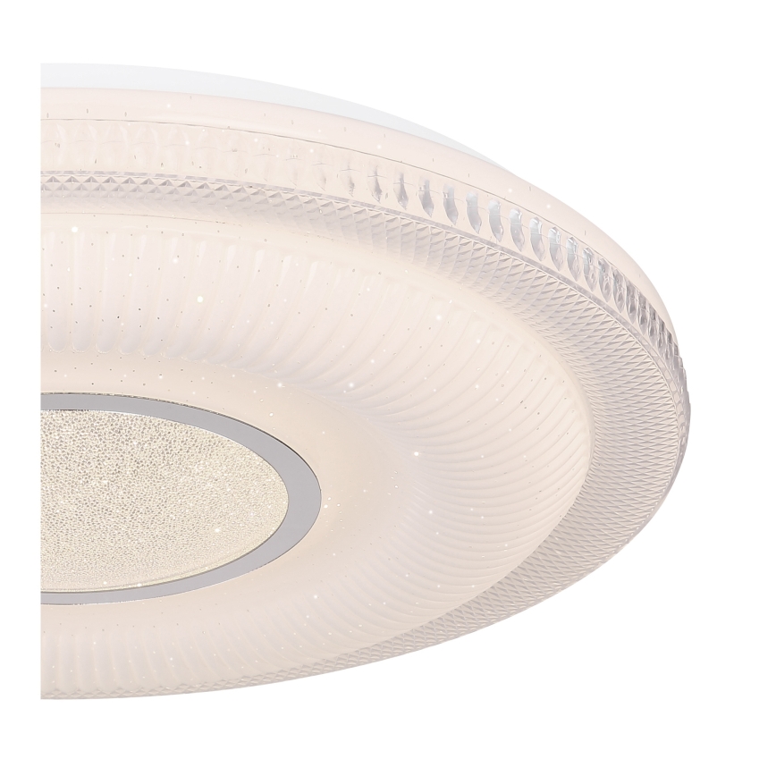 Globo - Plafoniera LED dimmerabile LED/30W/230V 3000-6500K diametro 50 cm bianco Wi-Fi Tuya + telecomando