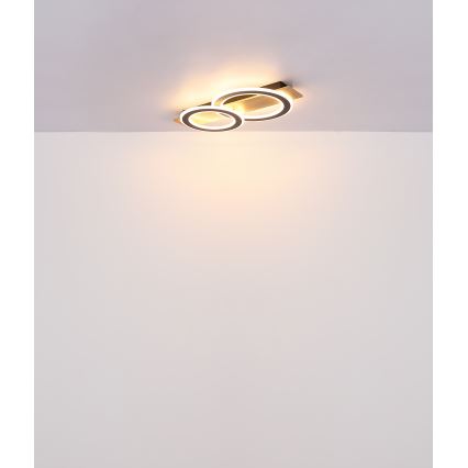 Globo - Plafoniera LED LED/40W/230V marrone