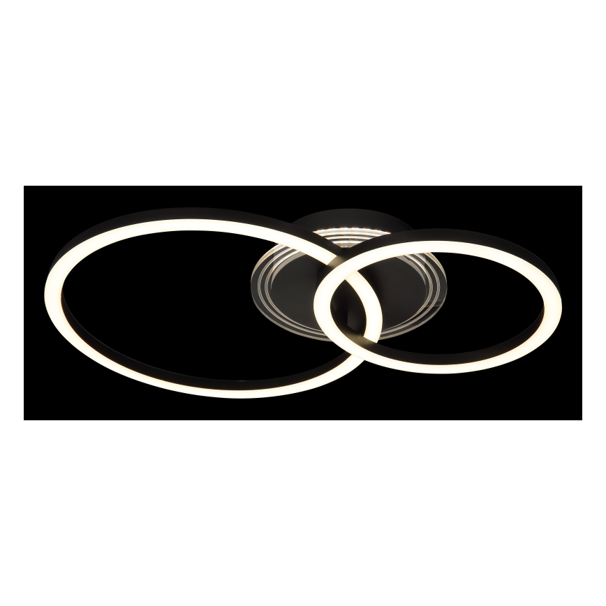 Globo - Lampada da soffitto LED LED/30W/230V 2700/4500/6500K Ø 33x50 cm nero