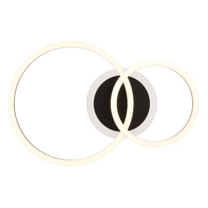 Globo - Lampada da soffitto LED LED/30W/230V 2700/4500/6500K Ø 33x50 cm nero