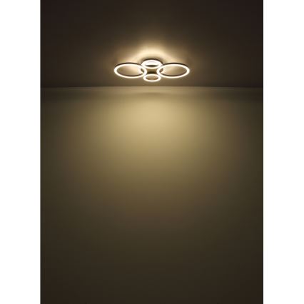Globo - Plafoniera LED/40W/230V 2700/4500/6500K Ø 35,5x53 cm nero