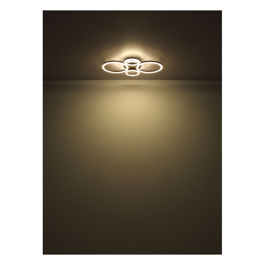 Globo - Plafoniera LED/40W/230V 2700/4500/6500K Ø 35,5x53 cm nero