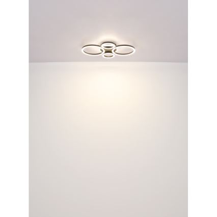 Globo - Plafoniera LED/40W/230V 2700/4500/6500K Ø 35,5x53 cm nero